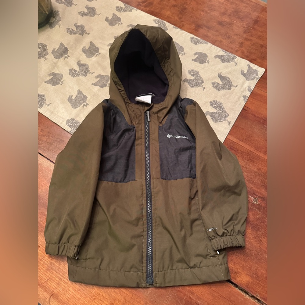 Columbia Rainy Trails Fleece-Lined Jacket - Kids 3T